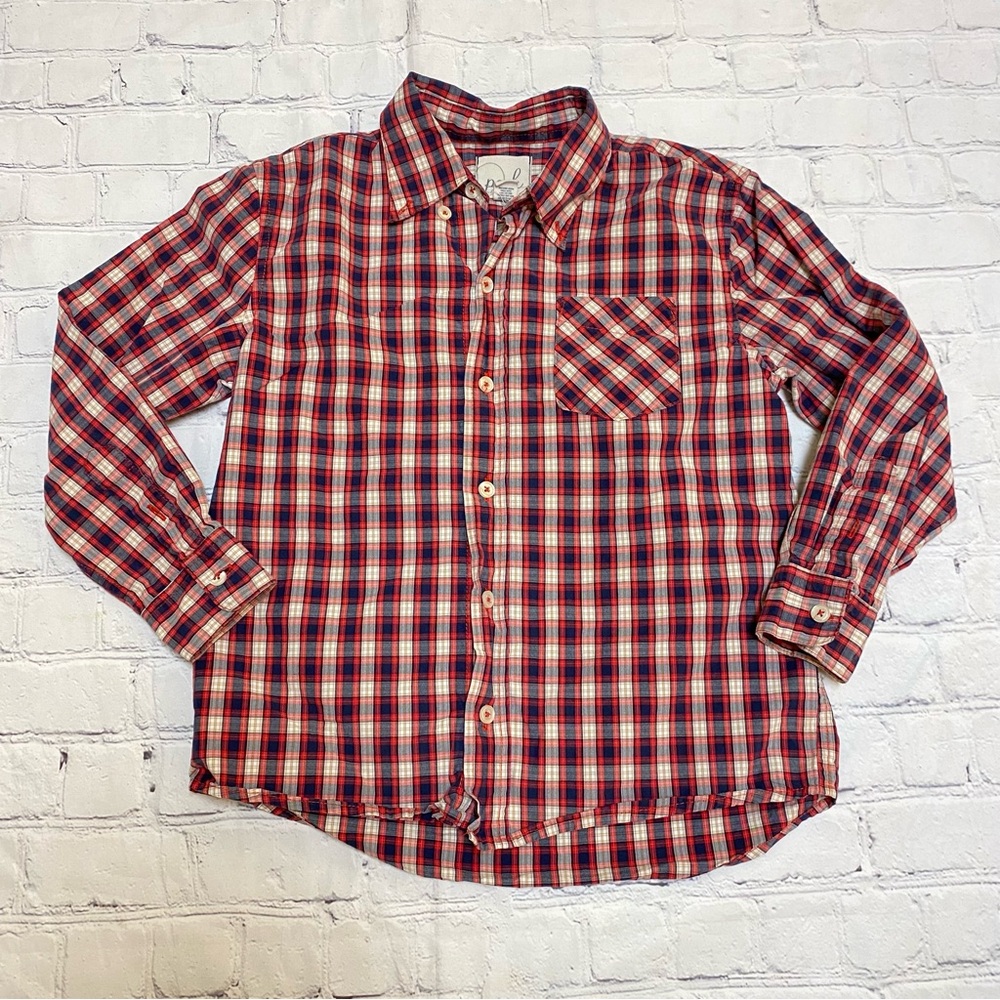 Peek Plaid Button Up Shirt